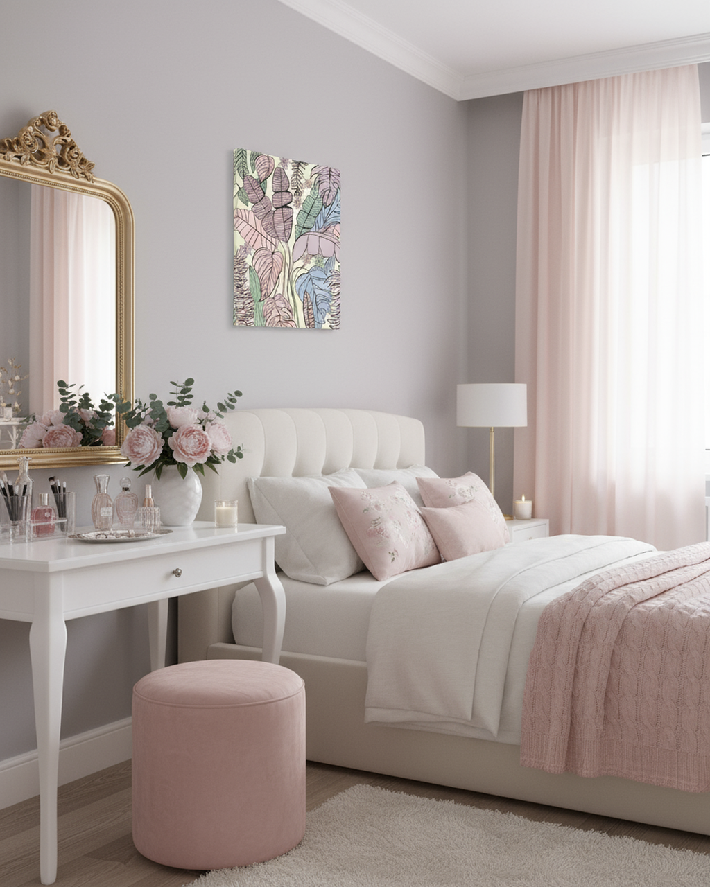 Botanical Pastel Dream 30x40cm