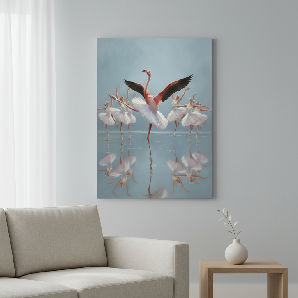 Balletto Flamingo 50x70cm