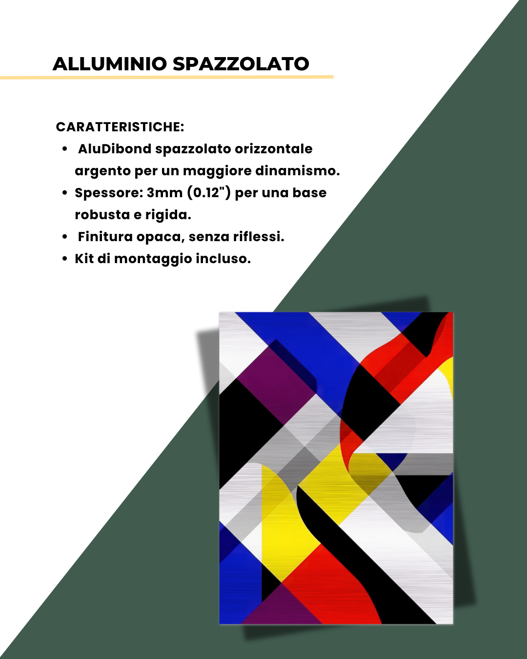 Sinfonia Astratta in Colori Primari 30x40cm