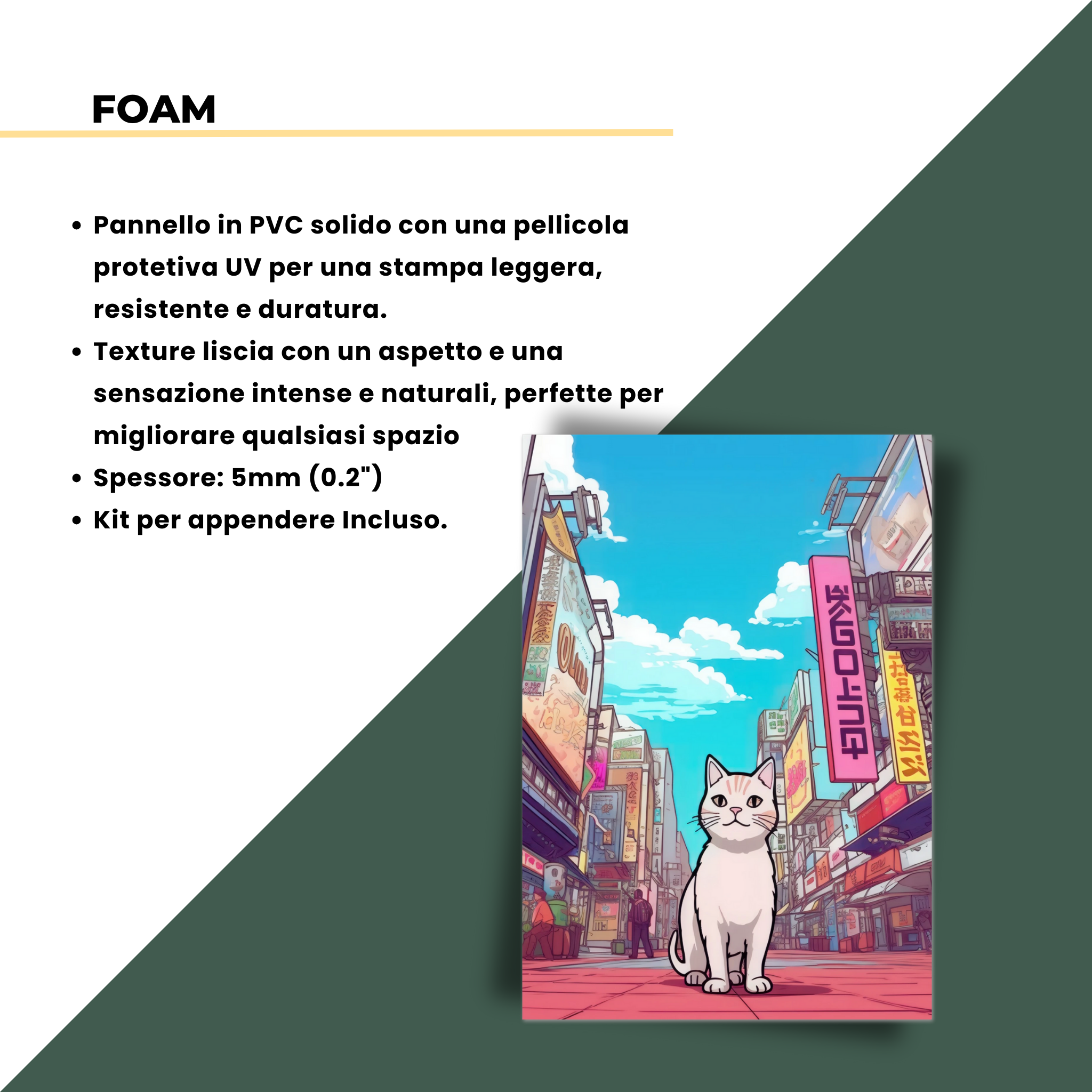 GATTO METROPOLITANO (30X40CM)