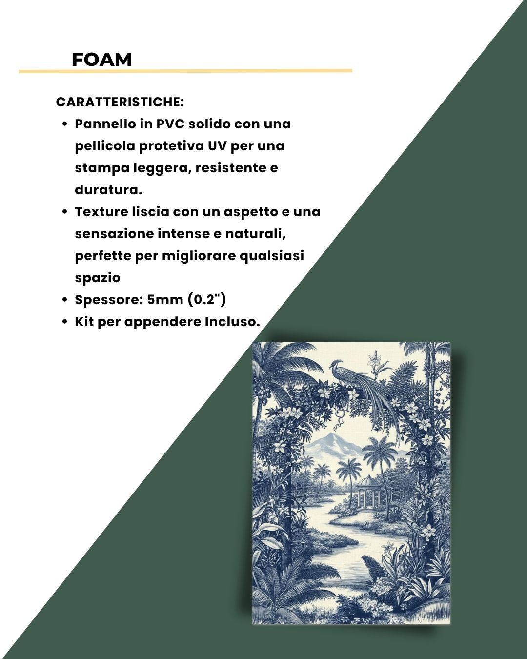 Paradiso Botanico 100x70cm