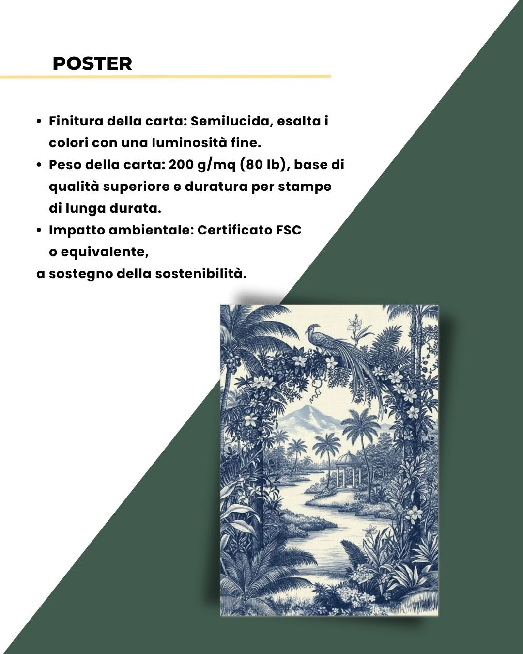 Paradiso Botanico 100x70cm