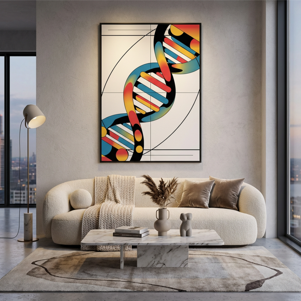 Genoma Cromatico 70x100cm