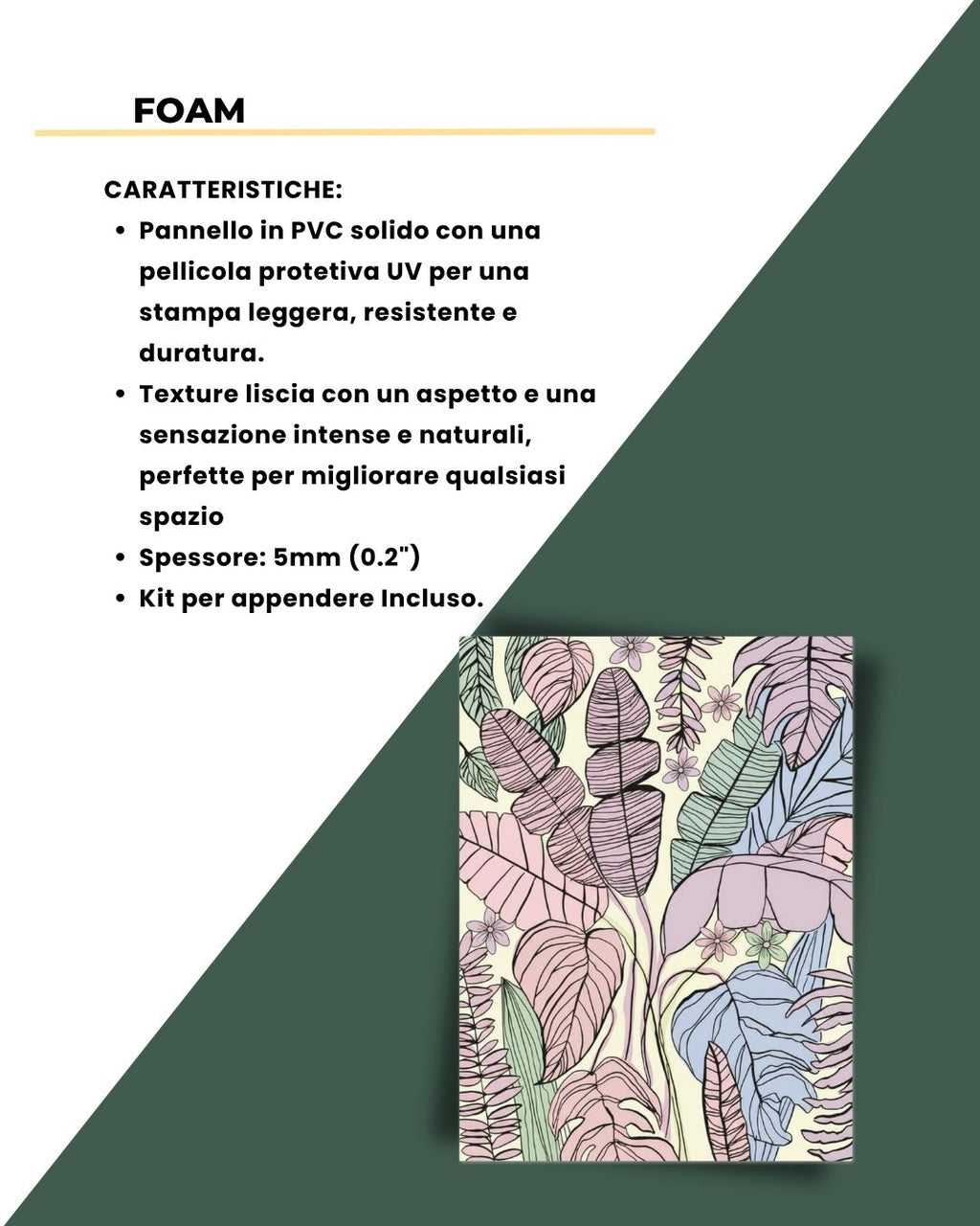 Botanical Pastel Dream 30x40cm