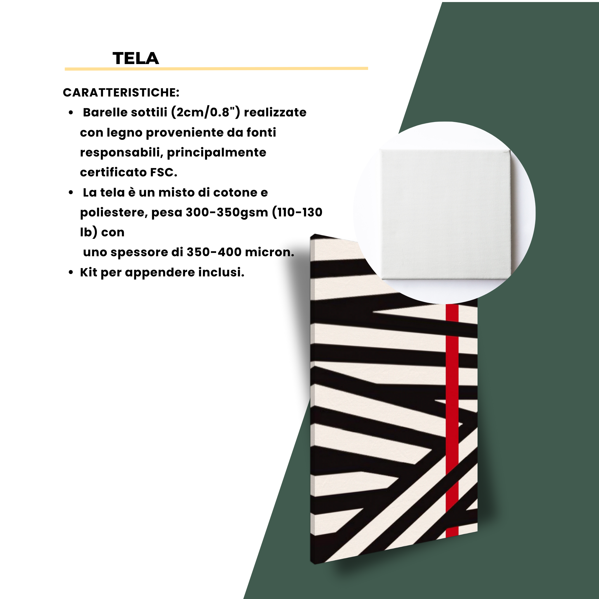 ZEBRA ROSSO FURIA 70X100CM ALLUMINIO SPAZZOLATO