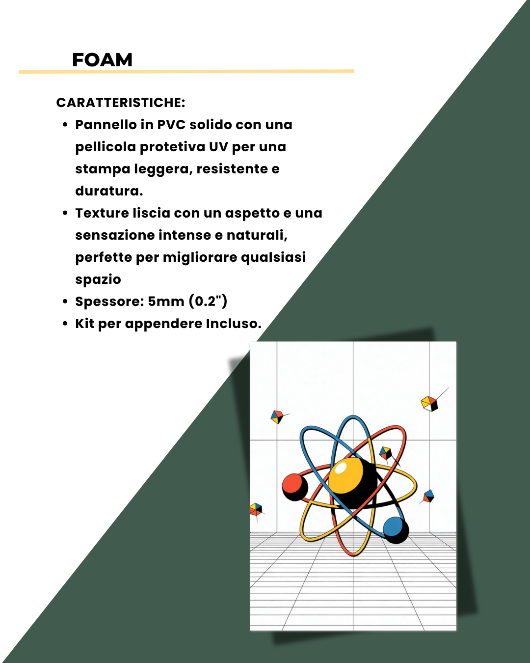 Orbita Futurista 50x70cm