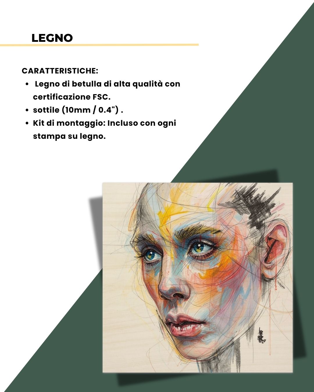 Ascolto Interiore 30x30cm