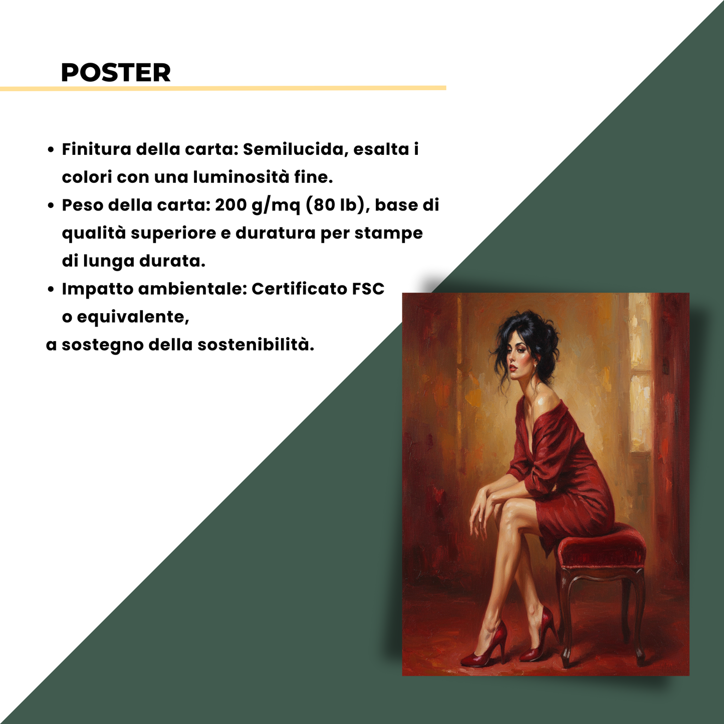 ELEGANZA RIFLESSA 50X70CM