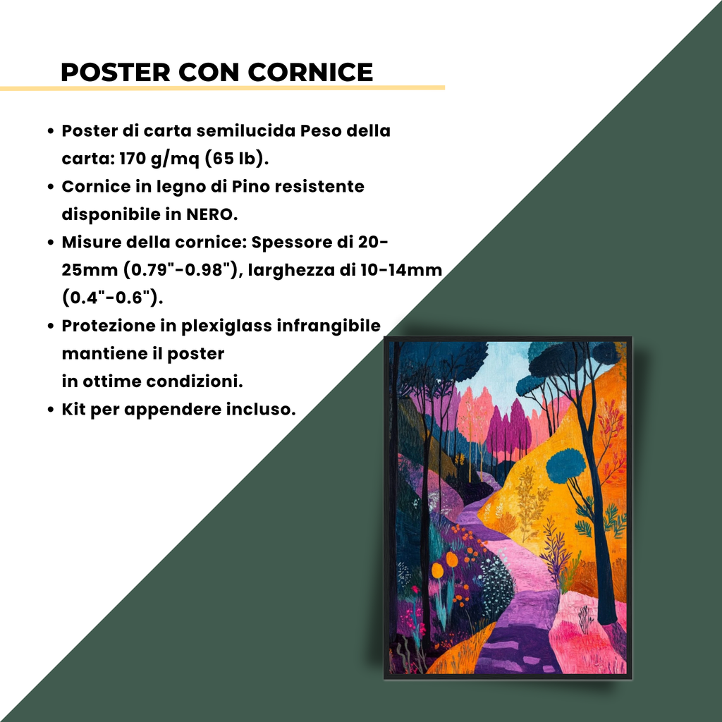 SENTIERO INCANTATO 30X40cm