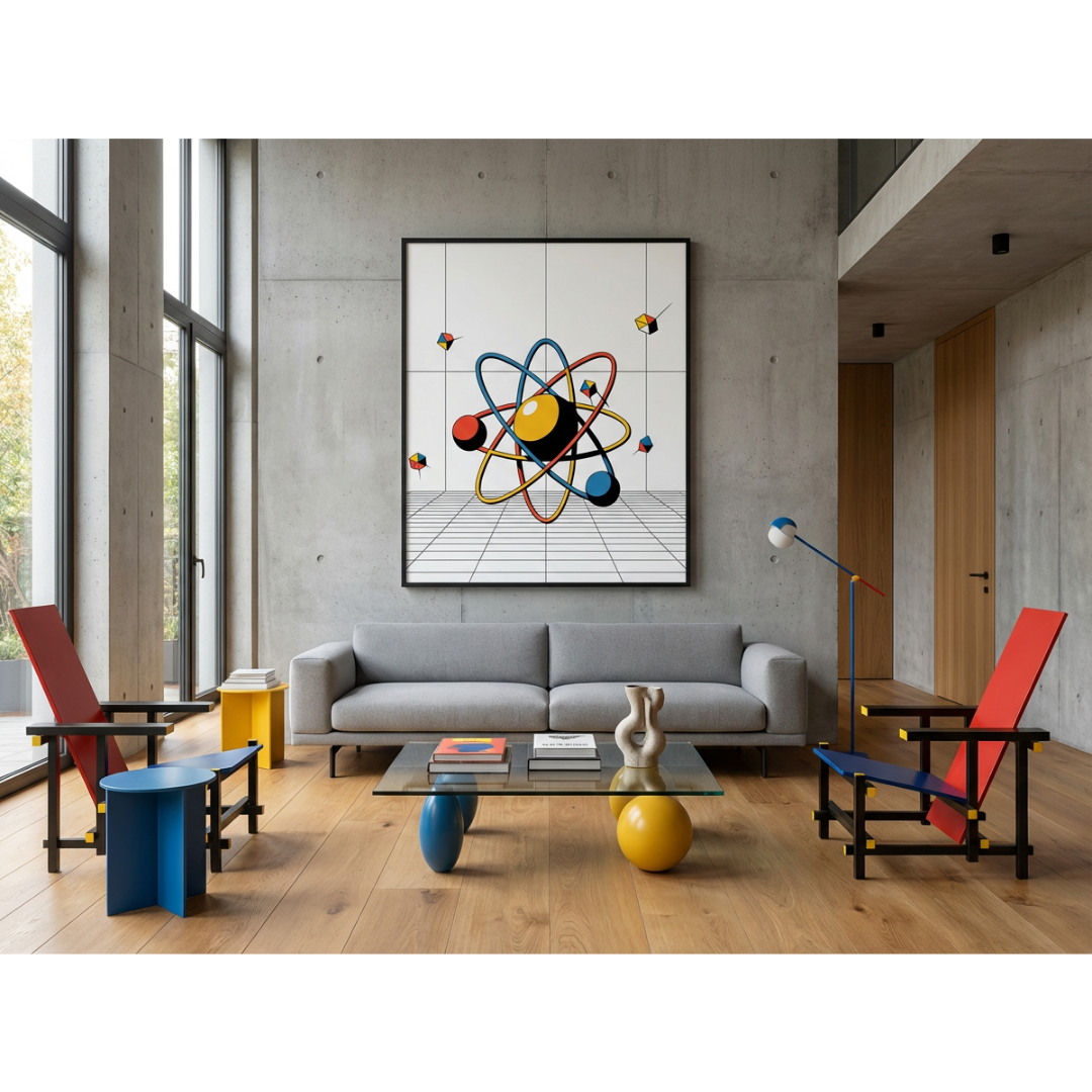 Orbita Futurista 50x70cm