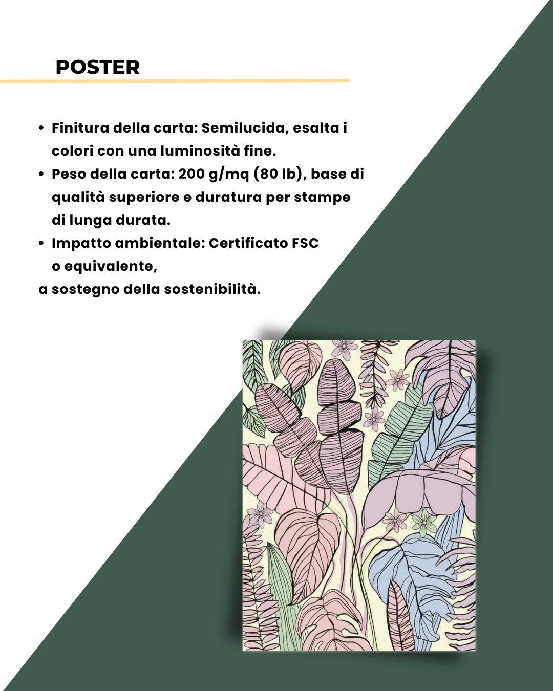 Botanical Pastel Dream 30x40cm