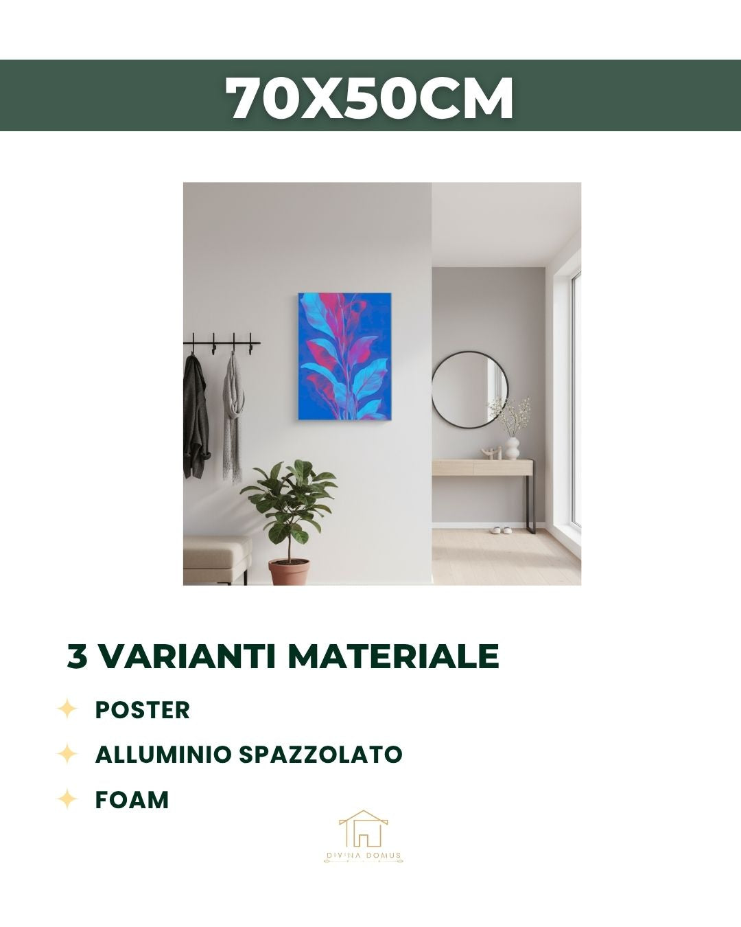 Fluo Nature Energy 50x70cm