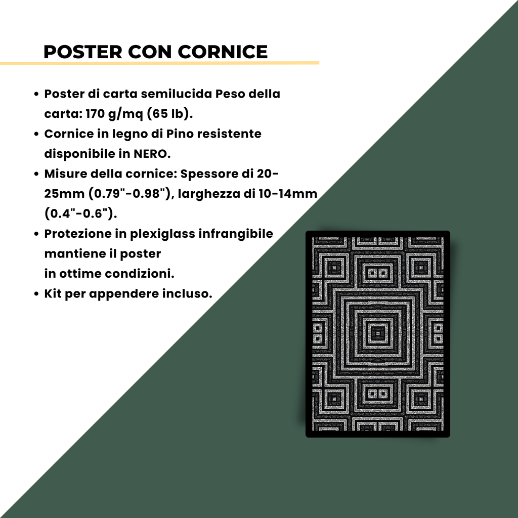 IL LABIRINTO 50x70cm