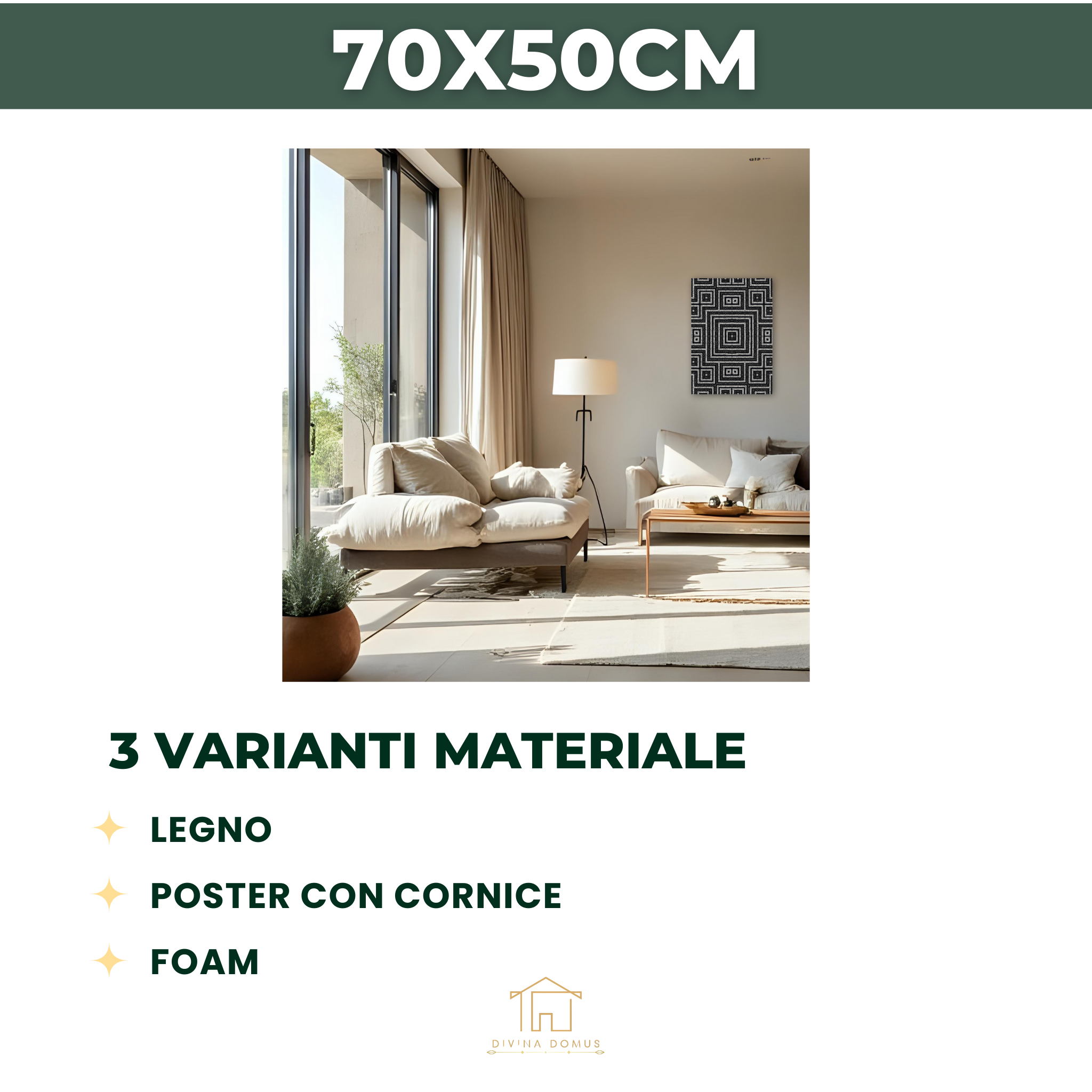 IL LABIRINTO 50x70cm