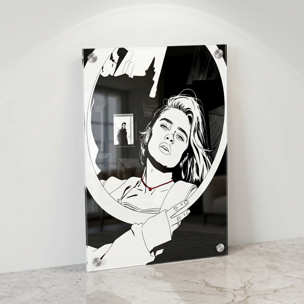 La ragazza allo specchio 30x40cm