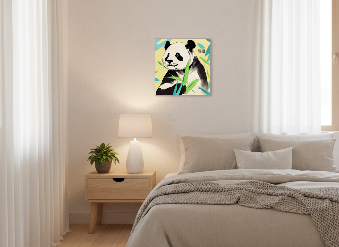 Panda Pop Bamboo 30x30cm