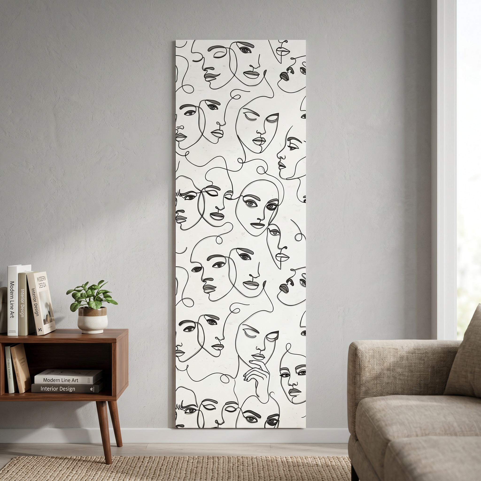 Volti 30x90 cm FOAM