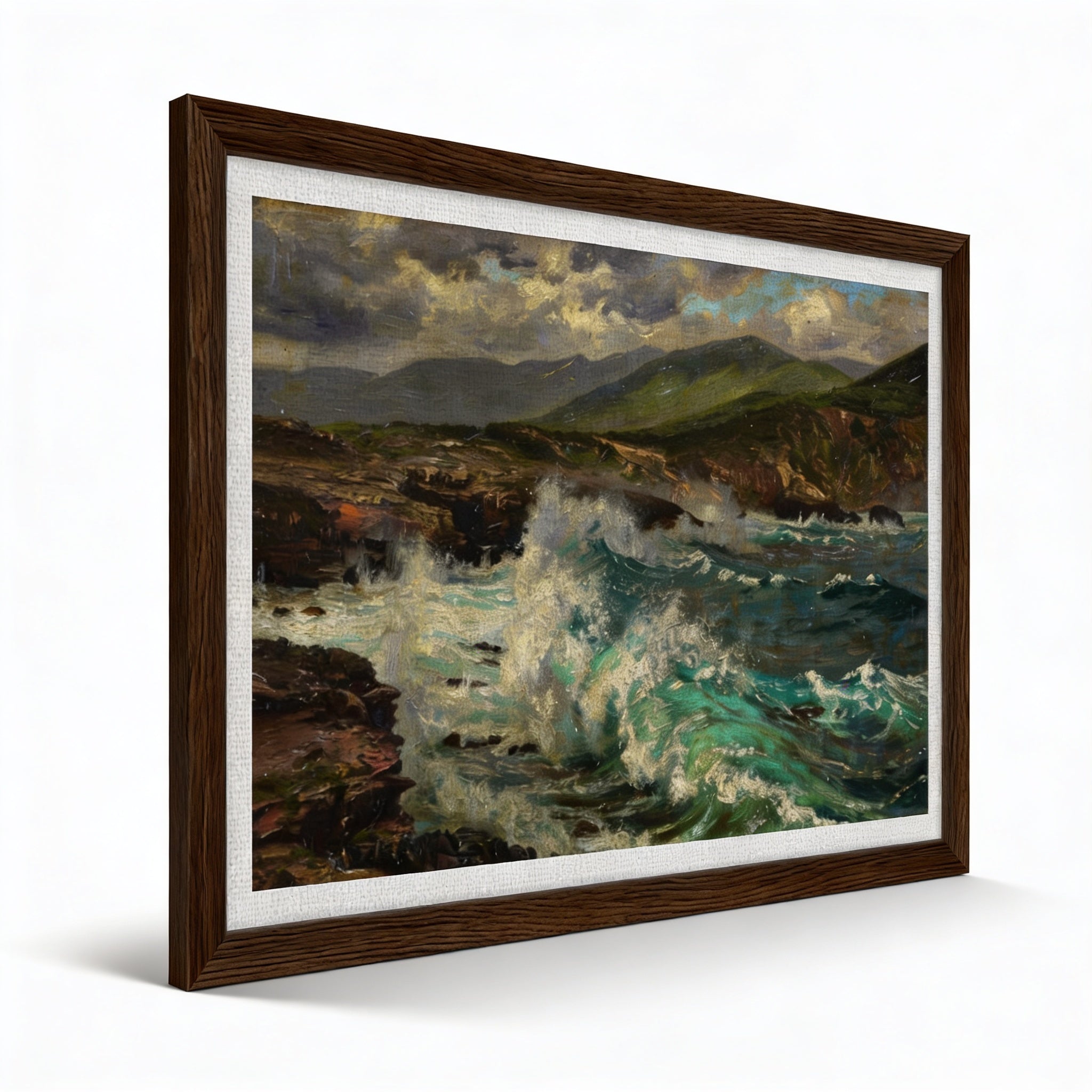 Forza Costiera 40x60 cm TELA INCORNICIATA