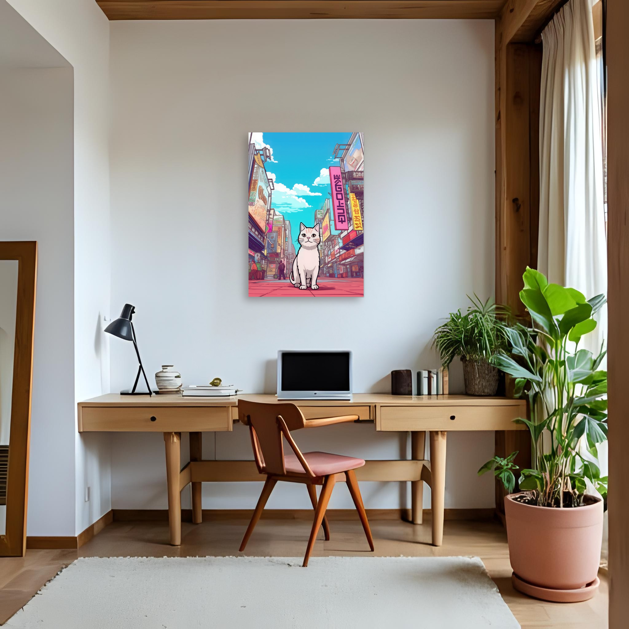 GATTO METROPOLITANO (30X40CM)