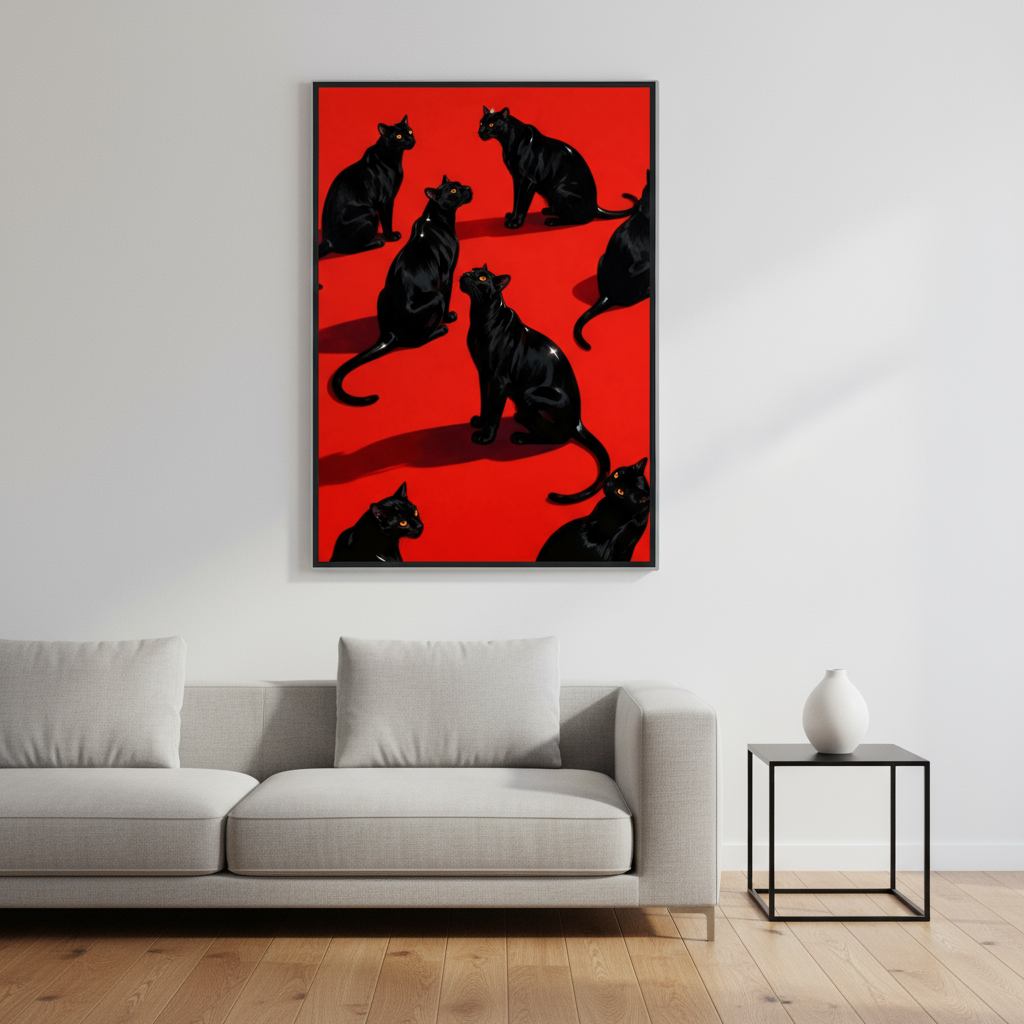 Nero Eleganza 100x70cm